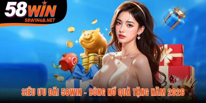 Ưu đãi 58WIN tặng ngay code 58K cho người chơi mới